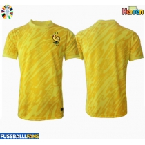 Frankreich Torwart Heimtrikot EM 2024 Kurzarm